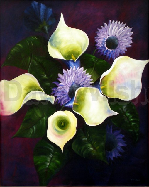 Trumpet of Flowers